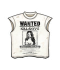 K4H Wanted Tee White