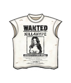 K4H Wanted Tee White