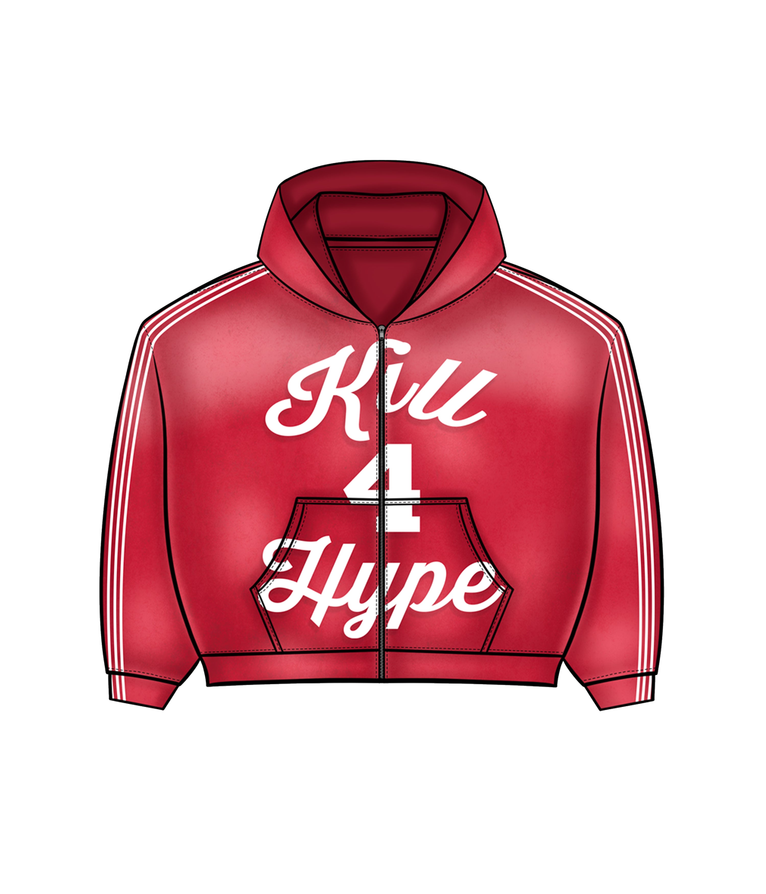 K4H Track Jacket Red