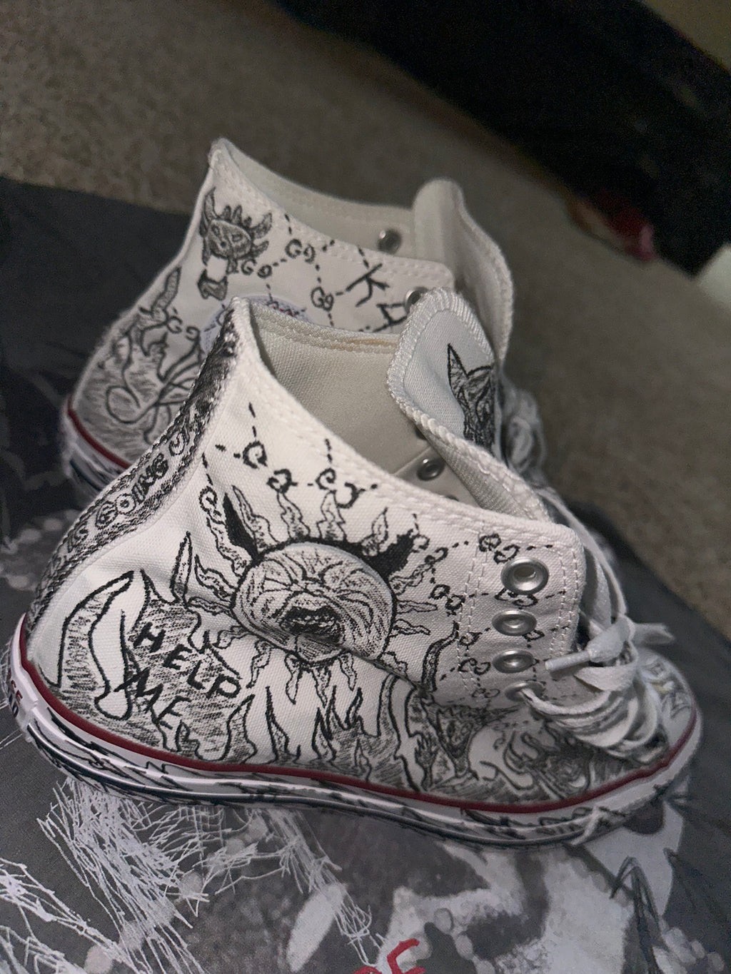 Kill4hyp custom converse