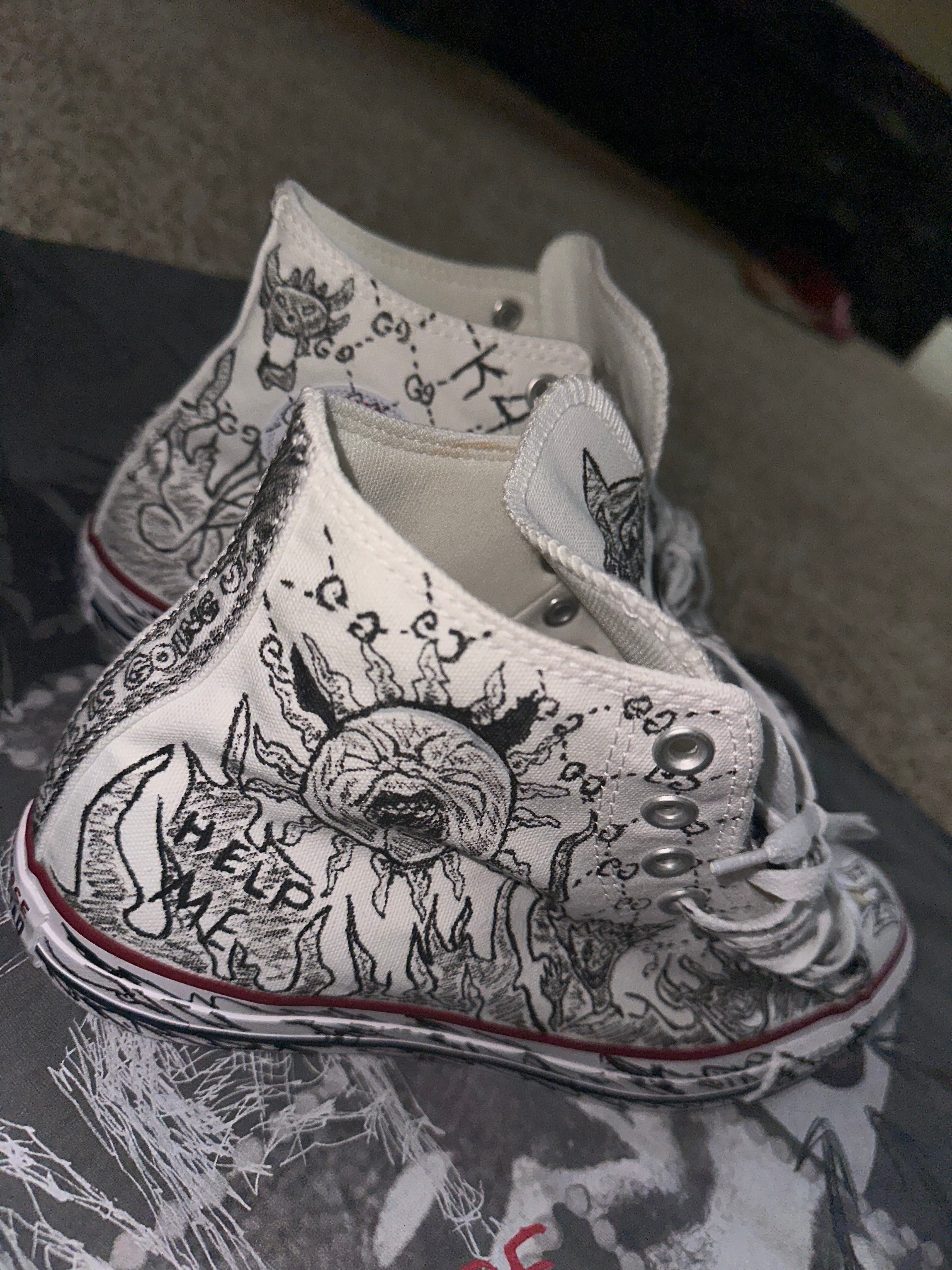Kill4hyp custom converse