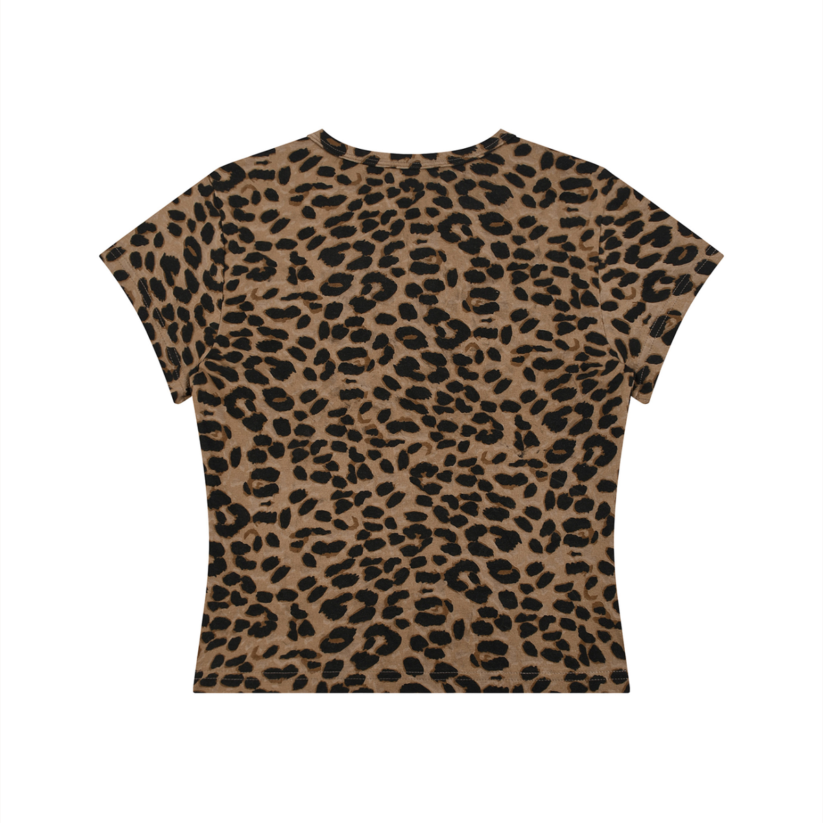 Leopard Crop T-Shirt